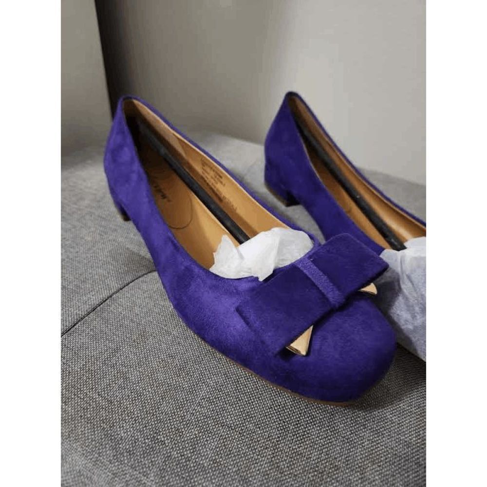 The Colette Pump By Comfortview - Size 8 Violet